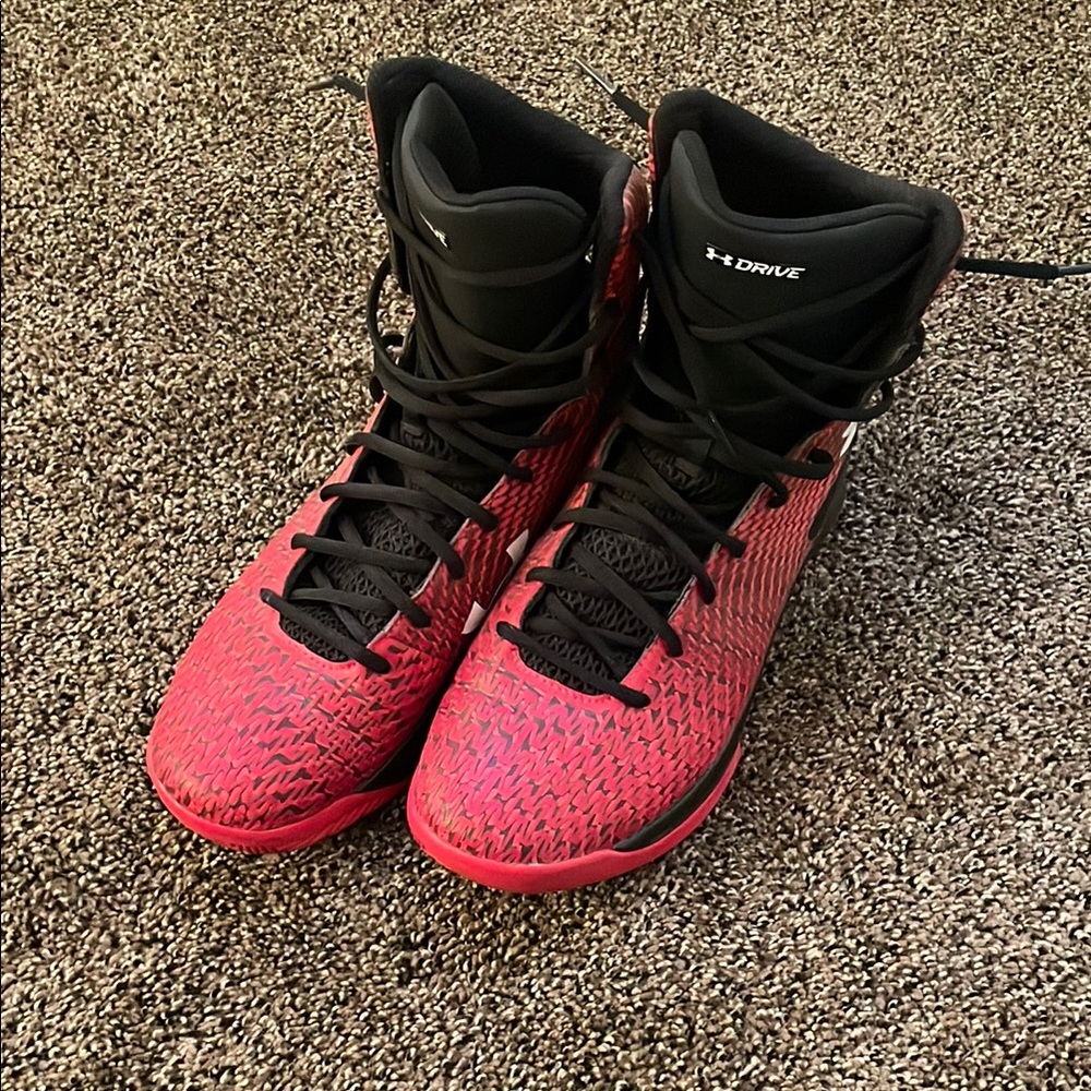 Under Armour Drive Women's Pink High-Top Basketball Shoes